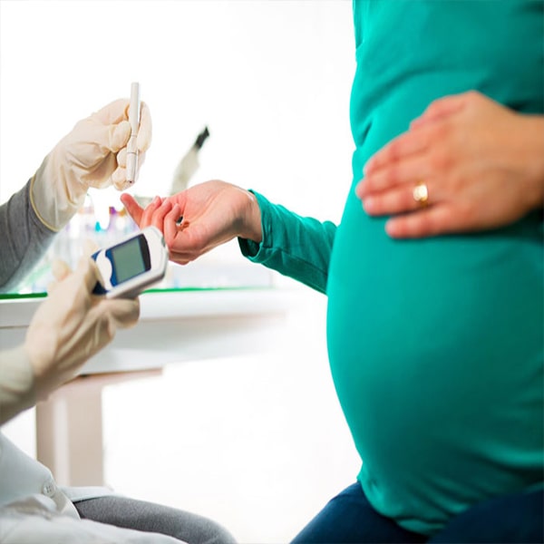 The relationship between gestational diabetes and fetal enlargement