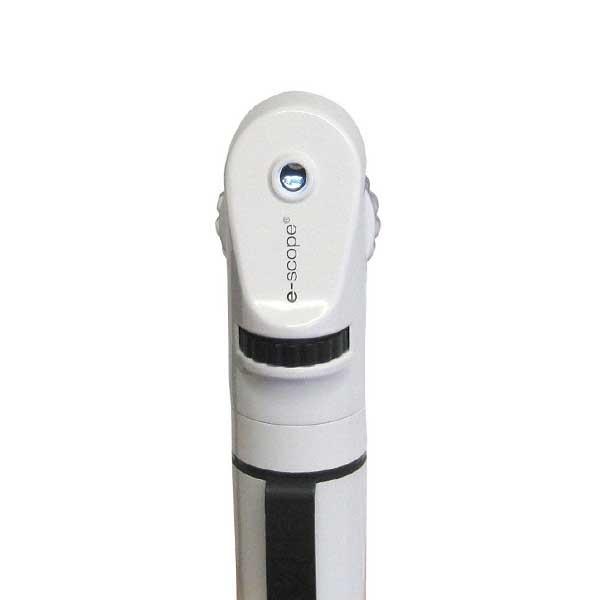 افتالموسکوپ مدل E-scope به رنگ سفید 2/7 ولت نور معمولی
