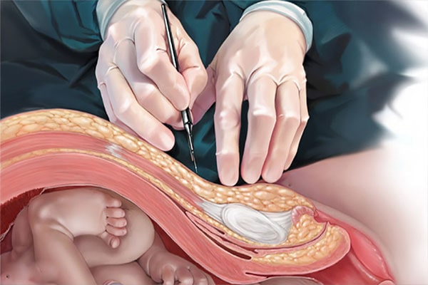 Is cesarean section with complete anesthesia better or local